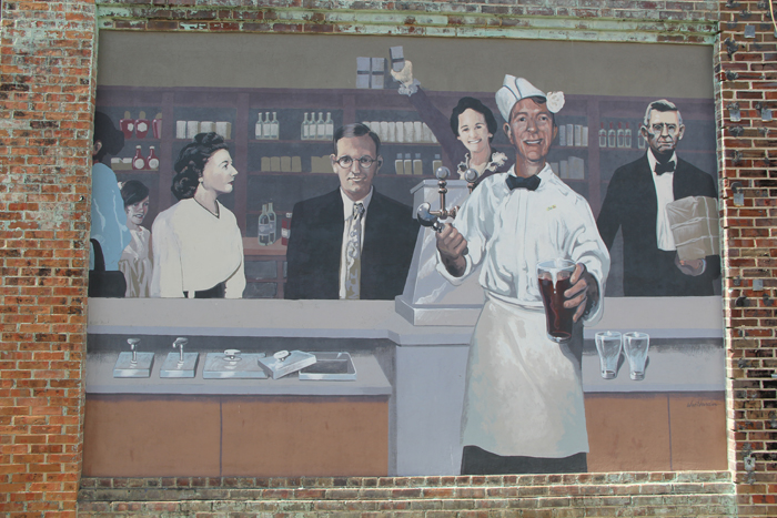 Soda Fountain Mural