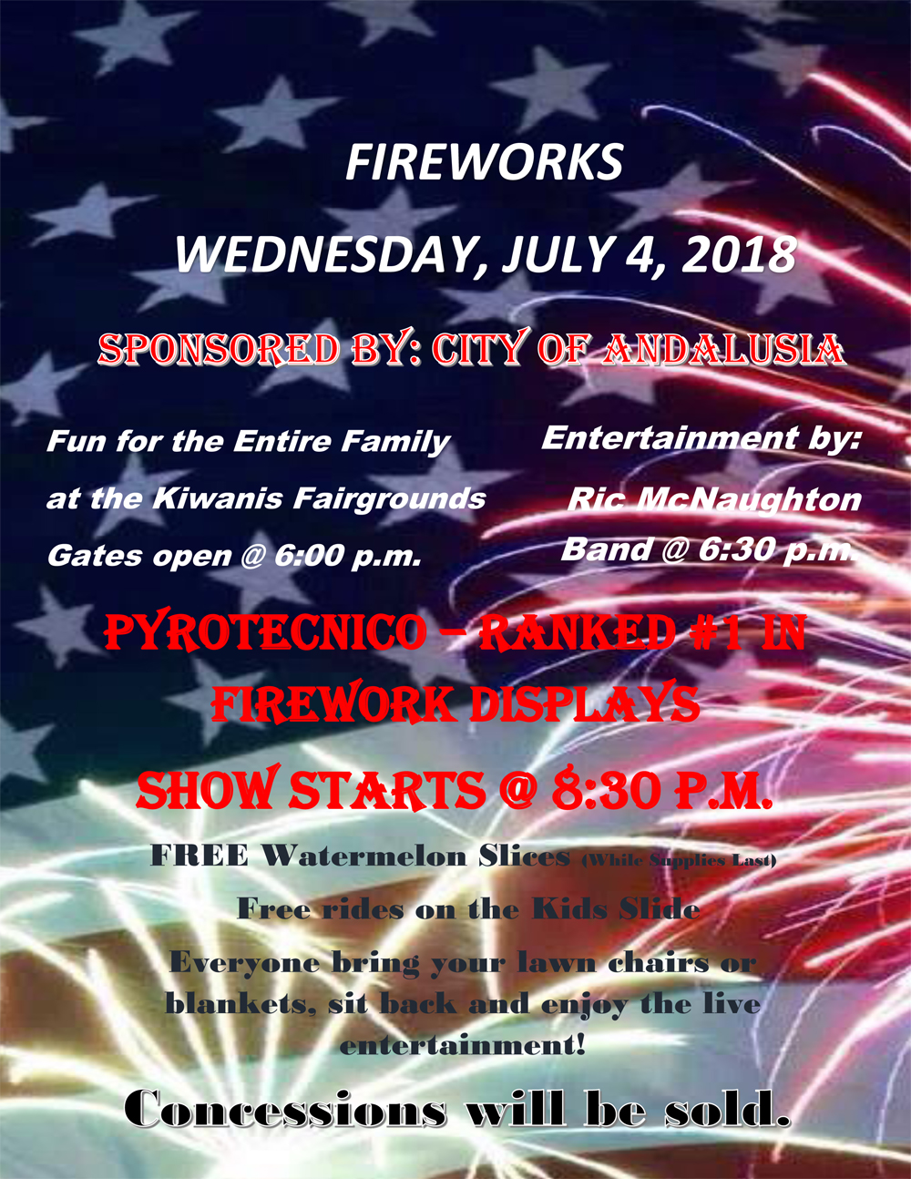 2018 FOURTH OF JULY Website